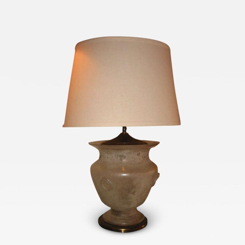 Alfredo Barbini Cenedese "Scavo" Table Lamp