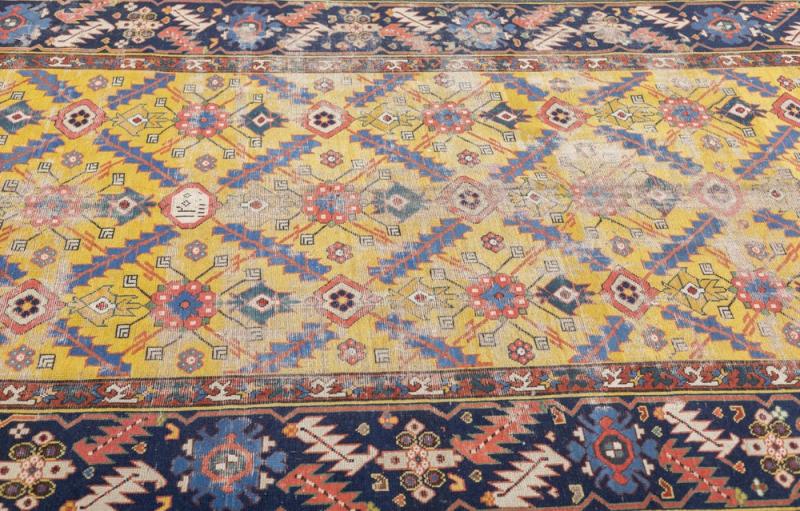 Antique NW Persian Runner 5 0 x 16 9 