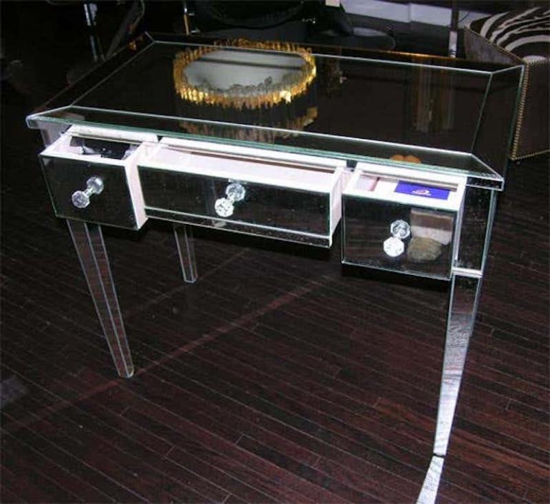 Classic Modern Mirrored Desk