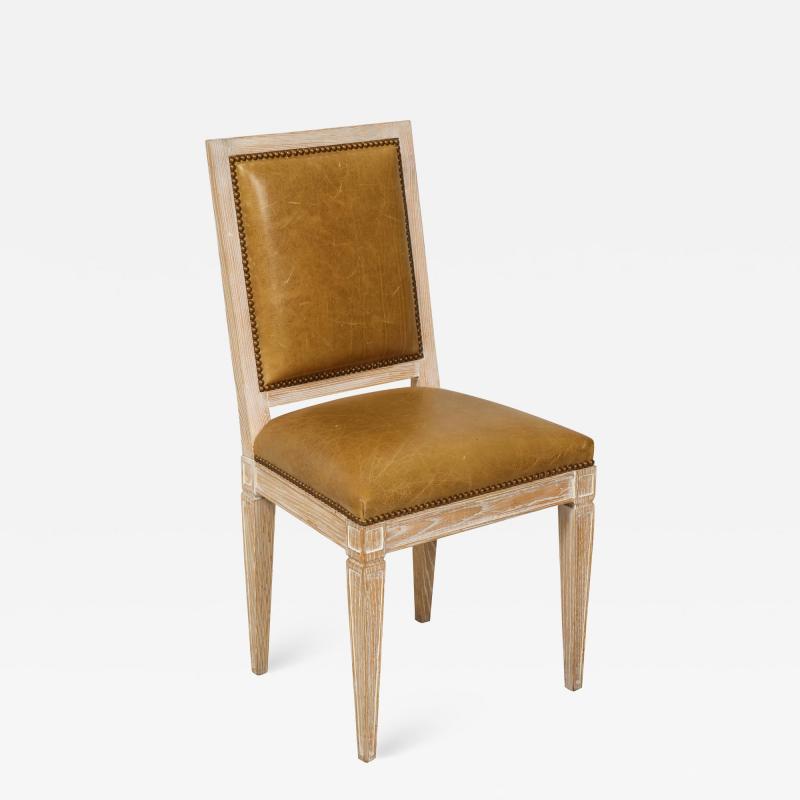Custom Dining Chair in the Louis XVI Manner