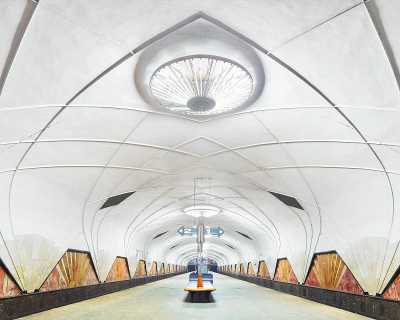 David Burdeny David Burdeny Aeroport Metro Station Moscow Russia