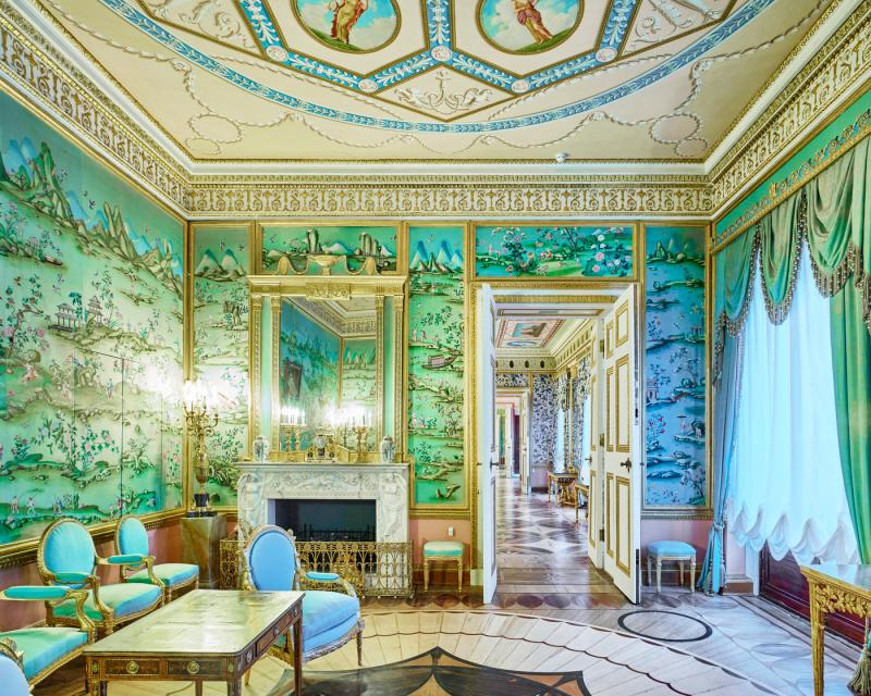 David Burdeny David Burdeny Blue Drawing Room Catherine Palace Pushkin Russia