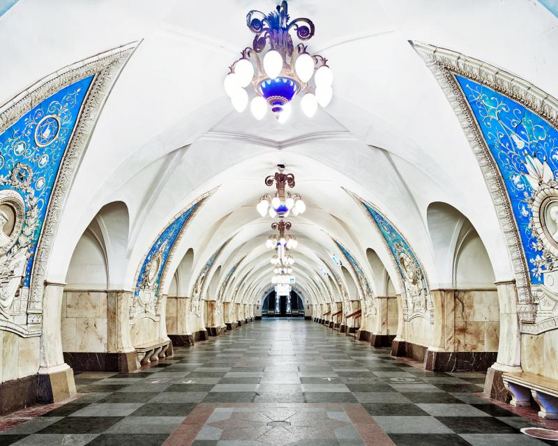 David Burdeny David Burdeny Taganskaya Metro Station Moscow Russia 