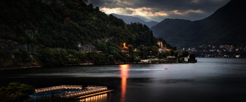 David Drebin Lake Como Lights