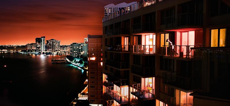 David Drebin Miami At Night
