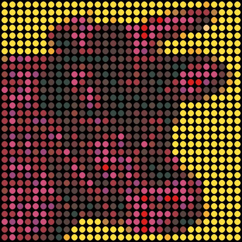Dimitri Likissas Cow Pink Yellow Dimitri Likissas