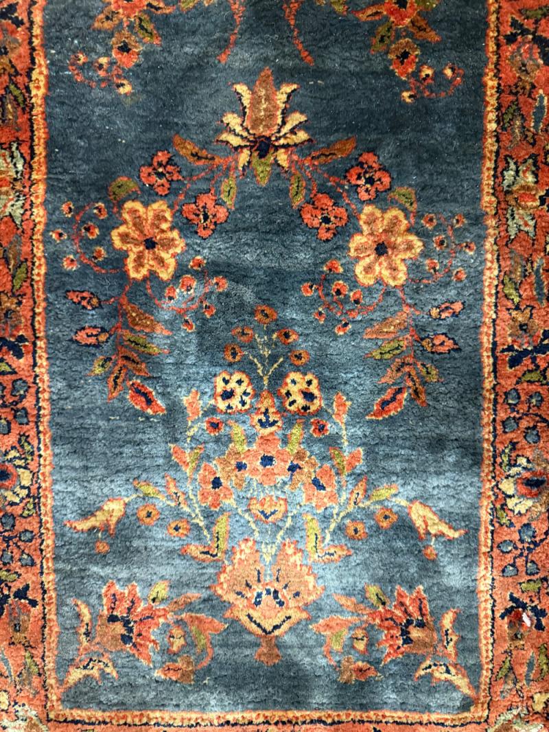 Extremely Fine Antique Persian Silk Kashan Runner 5 x 3 x 13 x 0 