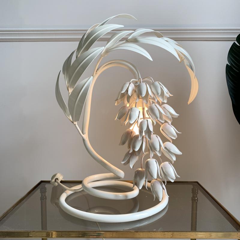 Hans Kögl Hans Kogl Wisteria White Table Lamp 1970's