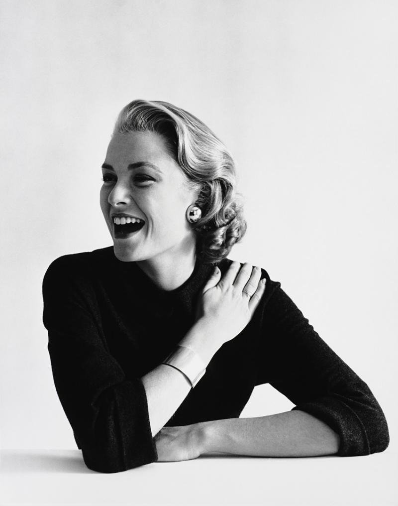 Mark Shaw Mark Shaw GRACE KELLY LAUGHING 1954