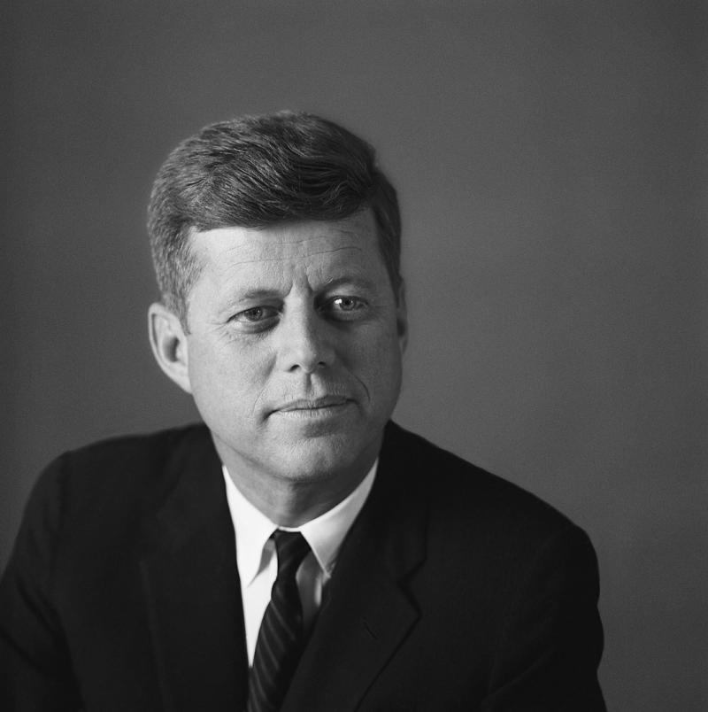 Mark Shaw Mark Shaw Kennedy John F Portrait Left Shoulder Front Eye Sparkle 1959
