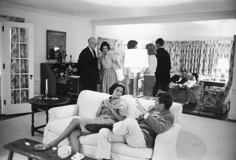 Mark Shaw Mark Shaw Kennedys Kennedy Party at Thier Home in Hyannis Port 1959