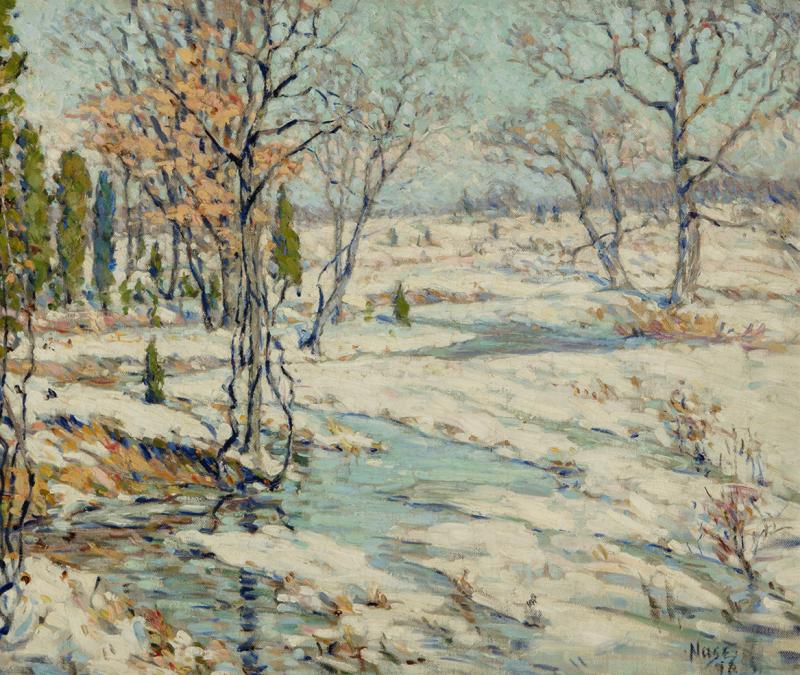 Roy Cleveland Nuse A Winter Morning