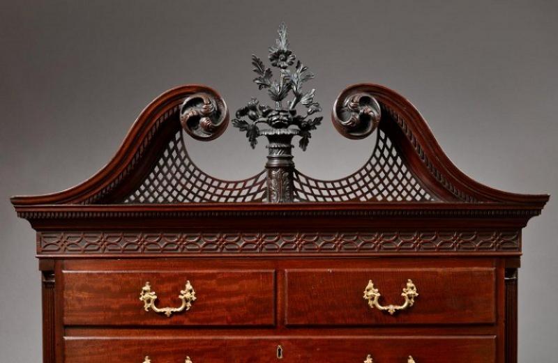THE GIFFORDPINCHOT FAMILY CHIPPENDALE CHESTONCHEST