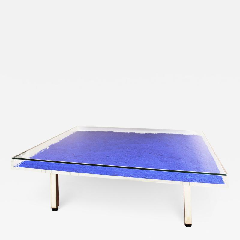 Yves Klein - Contemporary Klein Blue Coffee Table by Yves Klein