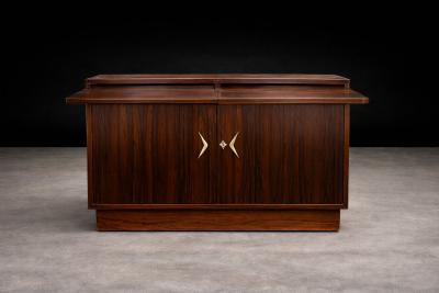  Ando Rosewood Sideboard Bar with Pull Out Trays by Ando Brazil 1950s Lot 225A