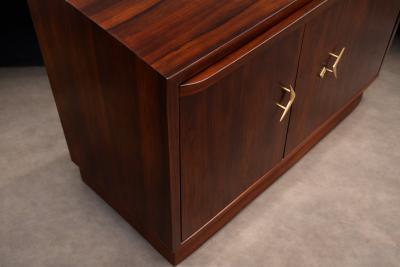  Ando Rosewood Sideboard Bar with Pull Out Trays by Ando Brazil 1950s Lot 225A