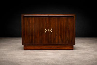  Ando Rosewood Sideboard Bar with Pull Out Trays by Ando Brazil 1950s Lot 225A