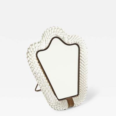  Barovier Toso Murano Glass Table Mirror by Barovier Toso