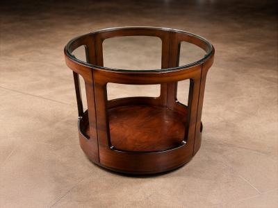  Bertomeu Cia Brazilian Modern Two Tier Side Table in Rosewood by Bertomeu 1960s Lot 868
