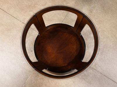  Bertomeu Cia Brazilian Modern Two Tier Side Table in Rosewood by Bertomeu 1960s Lot 868