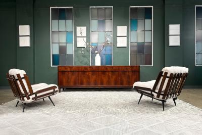  Celina Decora es Brazilian Modern Credenza in Brazilian Rosewood by Celina 1960s Lot 707A