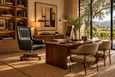  Holperin Leather Rosewood Armchair Sergio Rodrigues for Oca 1962