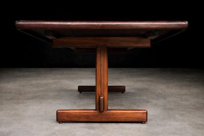  Jorge Jabour Brazilian Modern Dining Table in Rosewood by Jorge Jabour 1960s