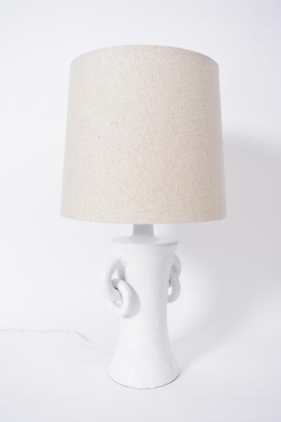  Kasa white handles ceramic lamp 32cm Barracuda Edition 