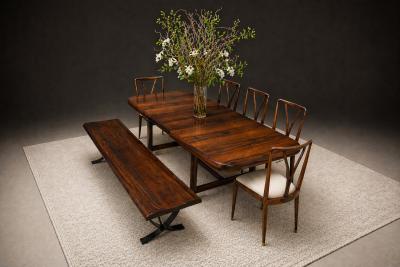 Liceu de Artes e Of cios Bench by Liceu de Artes e Oficios Rosewood Iron 1960s Lot 864