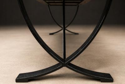  Liceu de Artes e Of cios Bench by Liceu de Artes e Oficios Rosewood Iron 1960s Lot 864