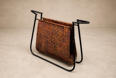  Martin Eisler Carlo Hauner Carlo Hauner Martin Eisler Magazine Rack for Forma Brazil 1950s Lot 670