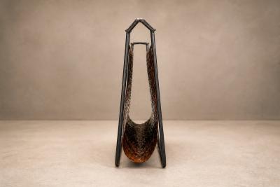  Martin Eisler Carlo Hauner Carlo Hauner Martin Eisler Magazine Rack for Forma Brazil 1950s Lot 670