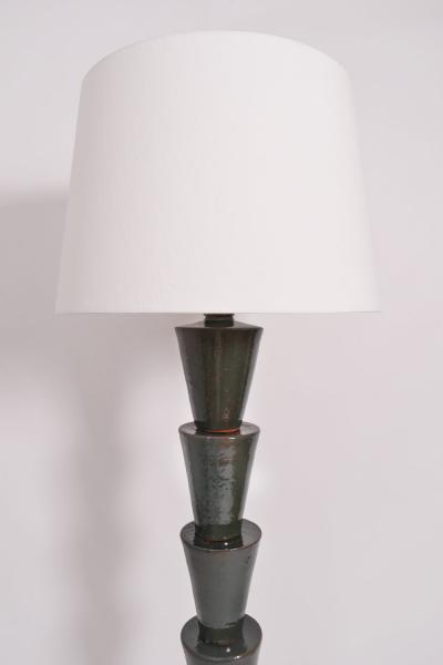 Nizwa blue and green ceramic floor lamp 