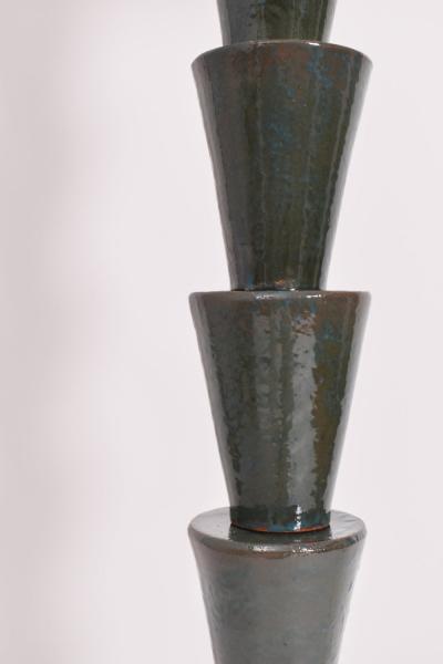  Nizwa blue and green ceramic floor lamp 