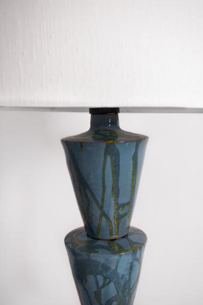  Nizwa blue and yellow floor lamp Barracuda edition 