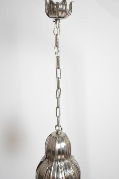  Normandy 27cm silver finish pendant lamp Barracuda edition 