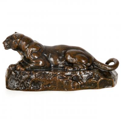  Panther of Tunisia Antoine Louis Barye