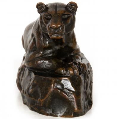  Panther of Tunisia Antoine Louis Barye