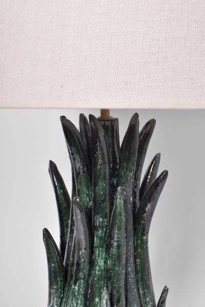  Pico 42cm green ceramic lamp Barracuda edition 
