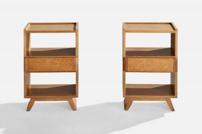  R Way Rway Rway Nightstands with Mahogany and Birch USA 1940s