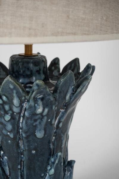  Sintra 30cm blue and white table lamp Barracuda edition 