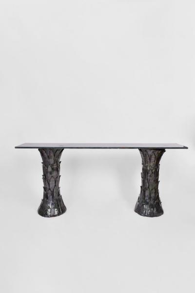  Sintra ceramic marble console table Barracuda edition 
