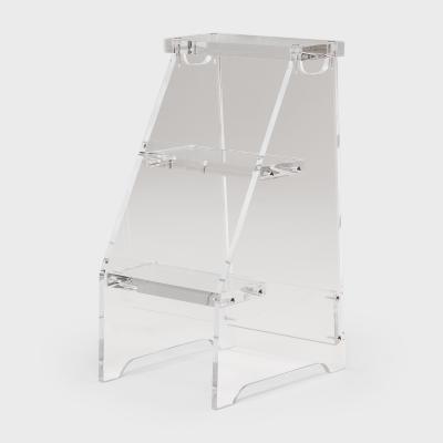 Social Climber Lucite Step Stool by Dragonette Private Label