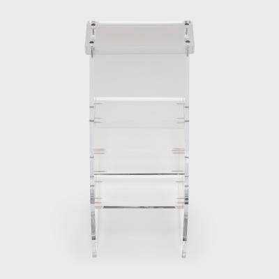 Social Climber Lucite Step Stool by Dragonette Private Label