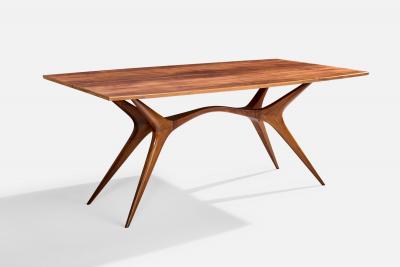  Trofelli Favaro Trofelli Favaro Flip top Console Table in Wood Brazil 1950s