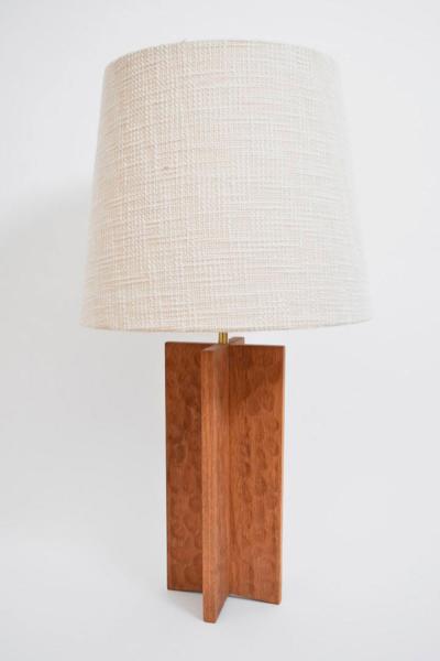  Vatican wooden table lamp Barracuda edition 