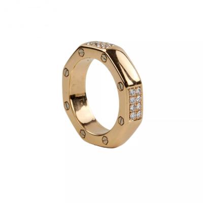 18 Carat Gold And Diamond Ring