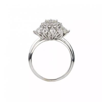 18k White Gold Diamond Ring