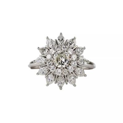18k White Gold Diamond Ring