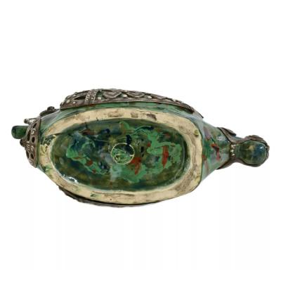 A Kovsh Ladya In The Form Of A Fairy Tale Bird Imperial Stroganov School